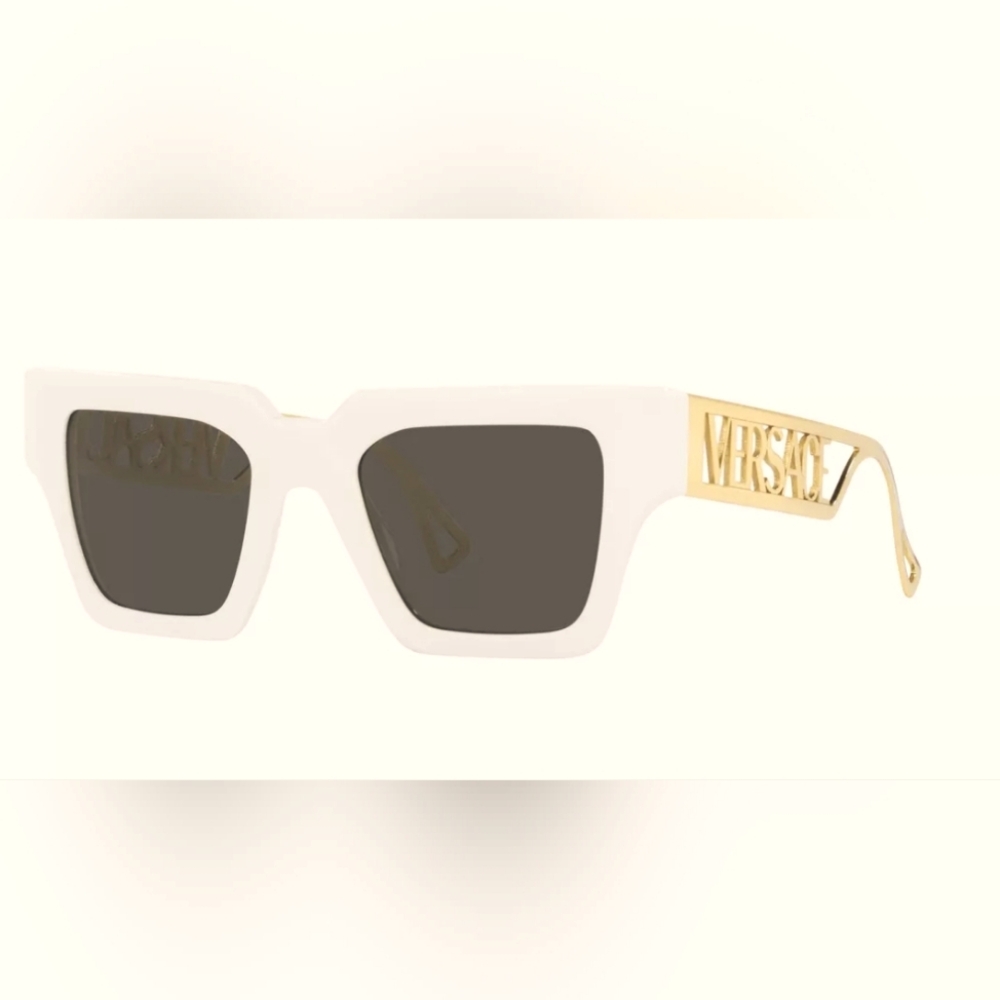 Versace 90s Vintage Logo Sunglasses